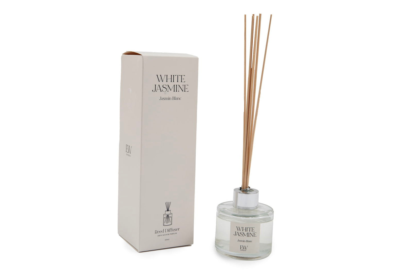 White Jasmine Scented 100ml Diffuser