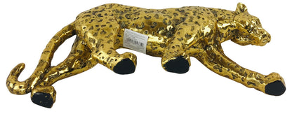 Gold Glitter Effect Leopard 40cm