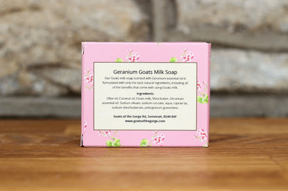 Goats Milk Soap Geranium