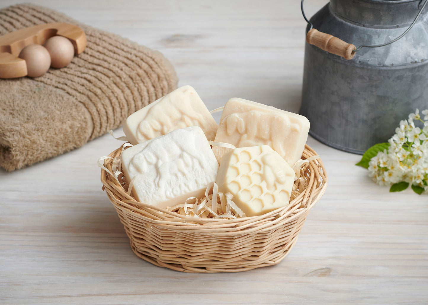 Goats Milk Soap Gift Basket