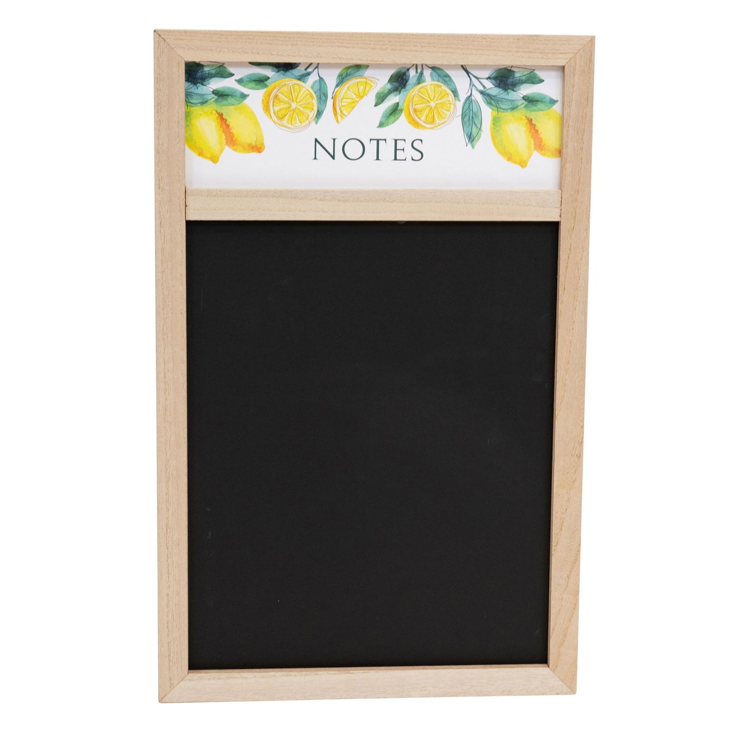 Chalkboard with Lemon Design