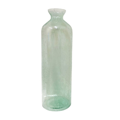 Tall Green Bubble Vase 41cm