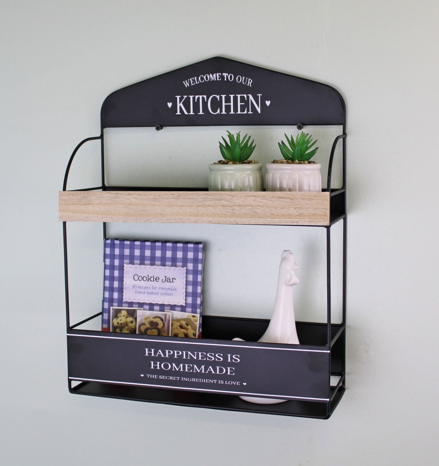 Decorative Wall Hanging Kitchen Shelving Unit