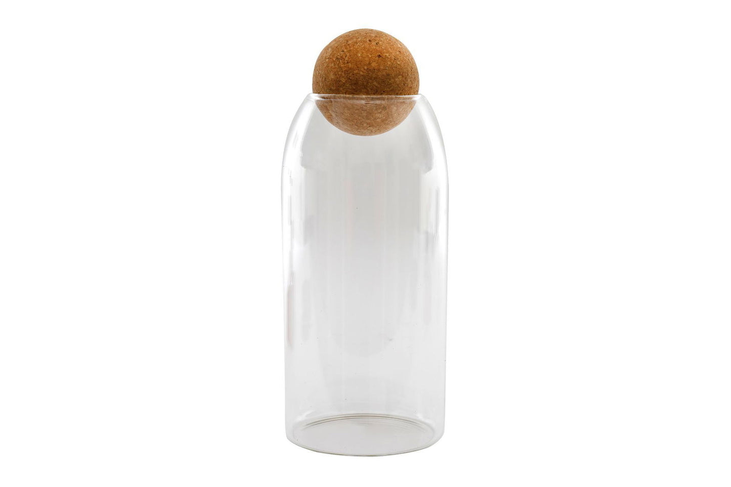 Glass Canister With Cork Stopper 26cm