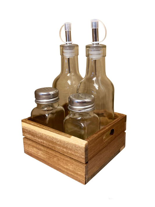 Four Piece Dinner Dressing Set