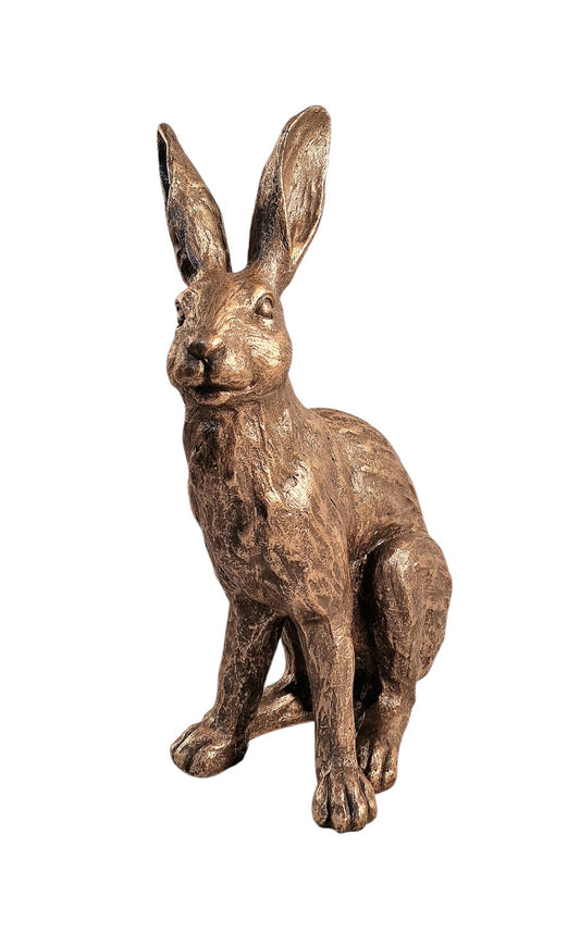 Hare Brass Style Ornament 39x26x15cm