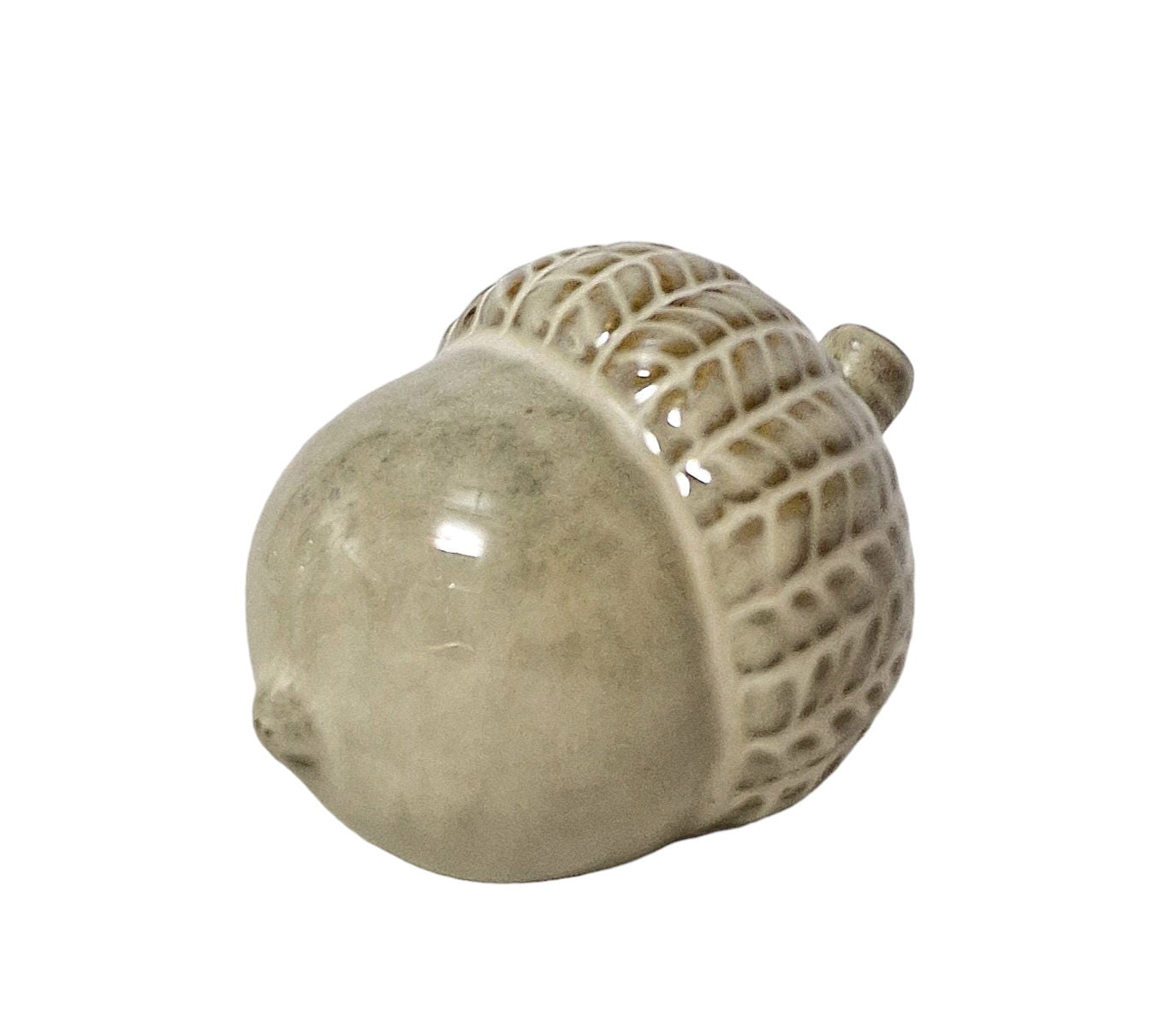 Ceramic Acorn Ornament 11.5cm