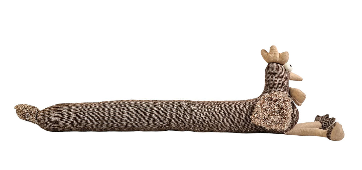 Chicken Draft Excluder - Brown 85cm