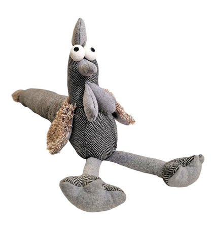 Chicken Draft Excluder - Grey 85cm